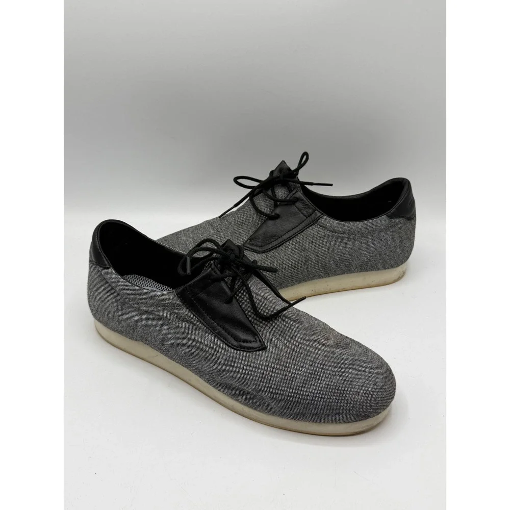 Gourmet LCinque Grey Black Leather 12 08 B0 Mens Size 13 No Box